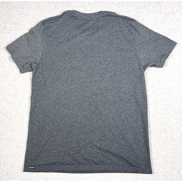 Volcom Splicer Tee Mens Large Gray Graphic Logo Skate Surf Casual Gift Ready - Picture 3 of 14